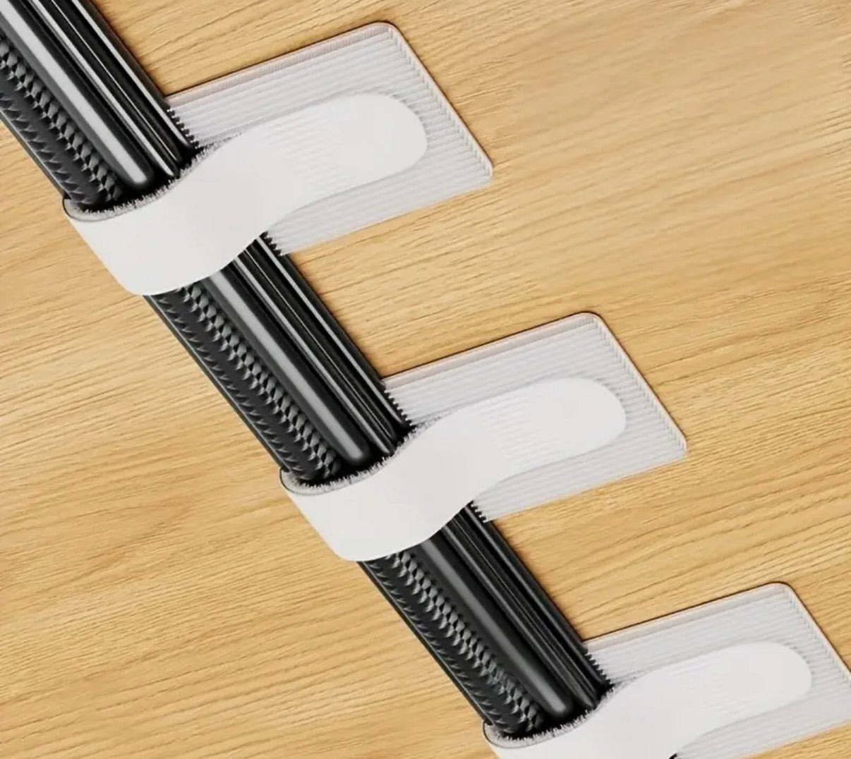 Attaches câbles - Bande scratch 4pcs