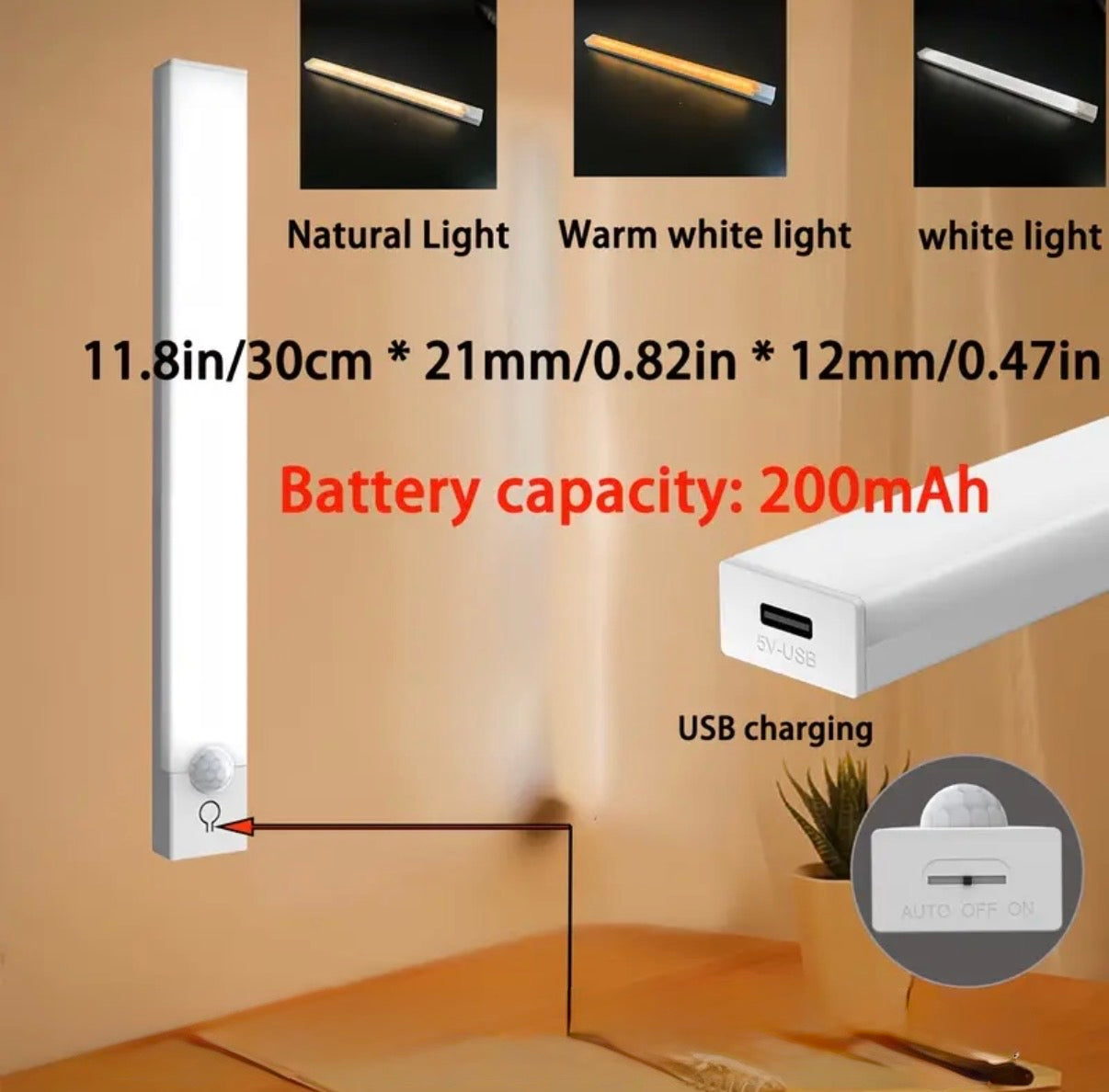 Lampe LED pour placard